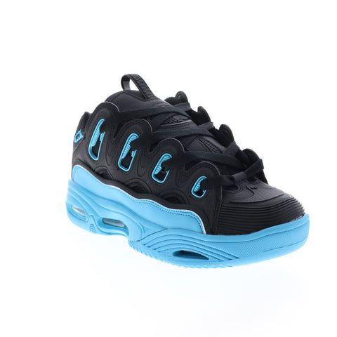 Osiris D3 2001 1141 1242 Mens Black Synthetic Lace Up Skate Sneakers Shoes