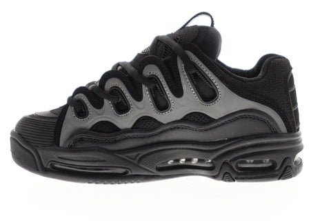 Osiris D3 2001 1141 1528 Mens Black Synthetic Athletic Lace Up Skate Shoes