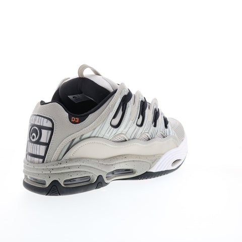 Osiris D3 2001 1141 2055 Mens Gray Synthetic Skate Inspired Sneakers Shoes