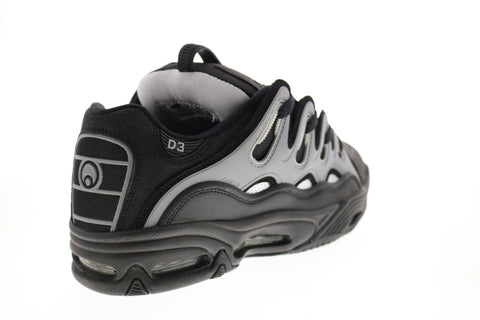 Osiris D3 2001 1141 2513 Mens Black Synthetic Skate Inspired Sneakers Shoes