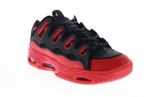 Osiris D3 2001 1141 2789 Mens Black Synthetic Skate Inspired Sneakers Shoes