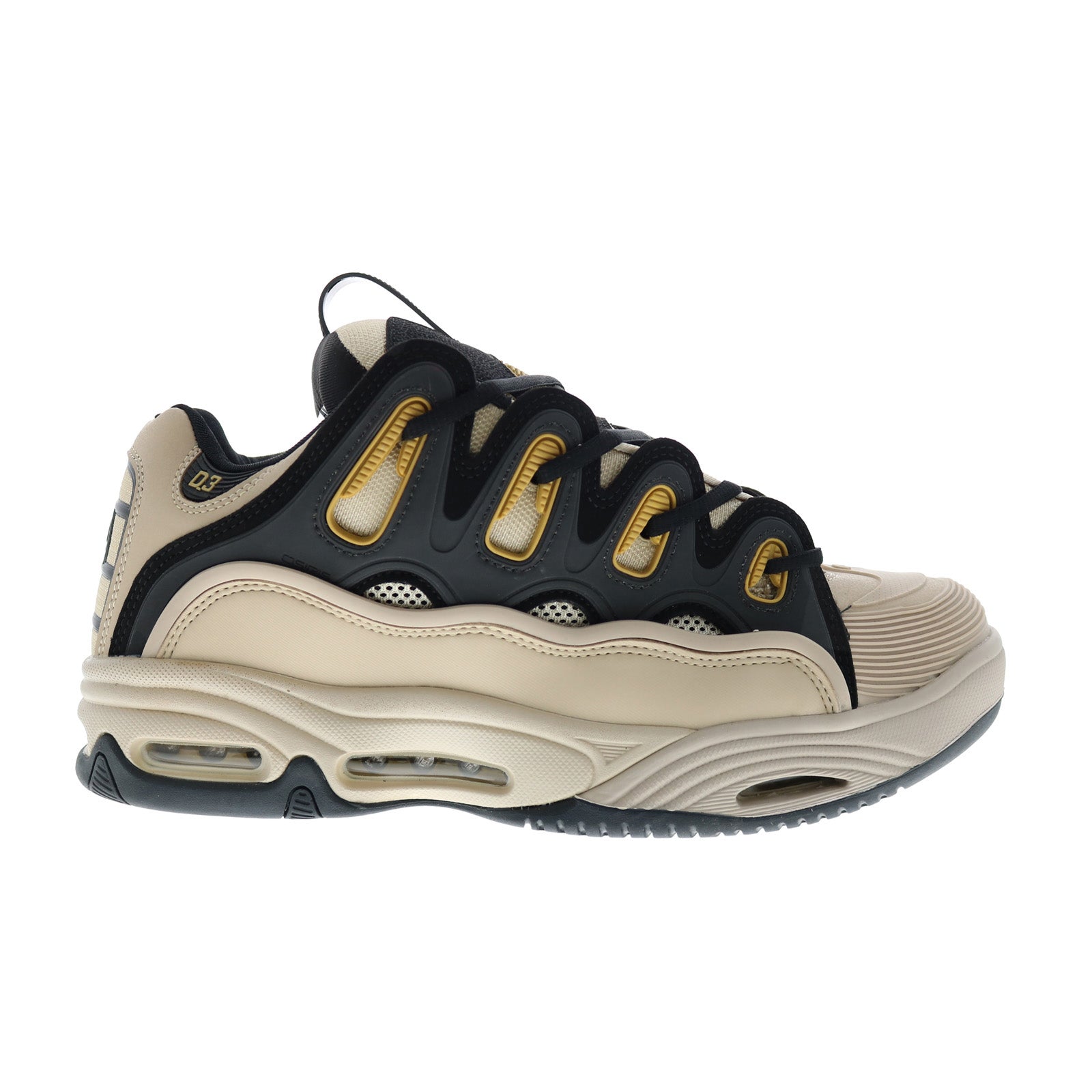 Osiris D3 2001 1141 2828 Mens Beige Synthetic Skate Inspired