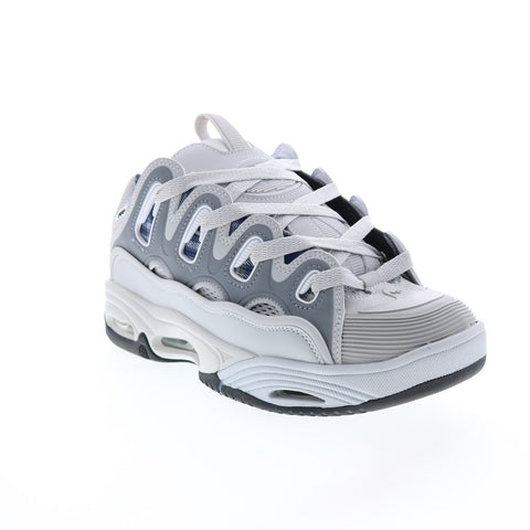 Osiris D3 2001 1141 2863 Mens Gray Synthetic Lace Up Skate Sneakers Shoes