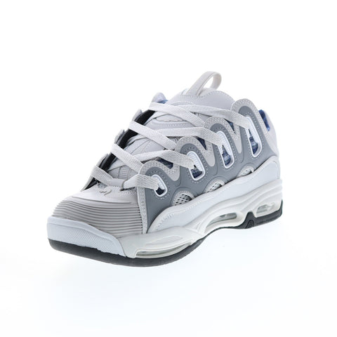 Osiris D3 2001 1141 2863 Mens Gray Synthetic Lace Up Skate Sneakers Shoes