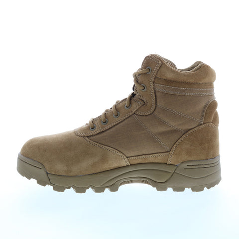 Original Swat Classic 6“ 115103 Mens Brown Wide Suede Tactical Boots