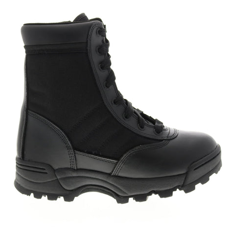 Original Swat Classic 9 Side Zip 115201 Mens Black Leather Tactical Boots
