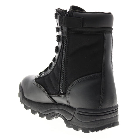 Original Swat Classic 9 Side Zip 115201 Mens Black Leather Tactical Boots