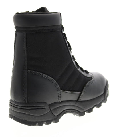 Original Swat Classic 9 Side Zip 115201 Mens Black Leather Tactical Boots