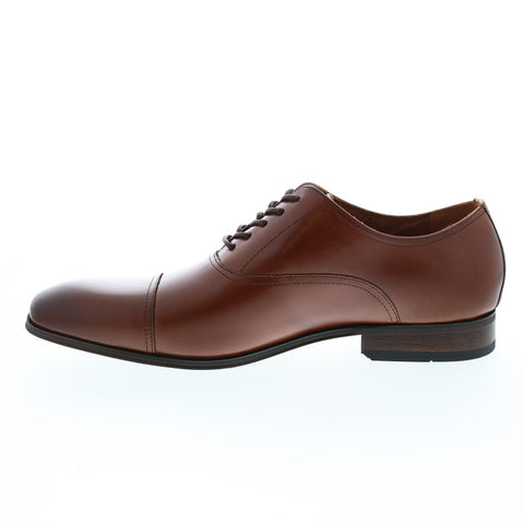 Florsheim Carino 11592-232 Mens Brown Leather Oxfords & Lace Ups Cap Toe Shoes
