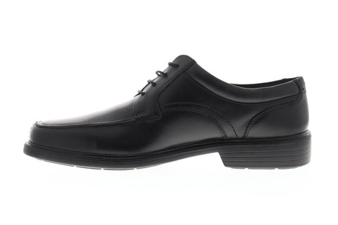 Florsheim Rally Moc Toe Oxford Mens Black Leather Casual Dress Oxfords Shoes