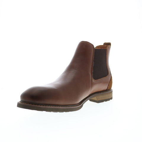 Florsheim Cabin Gore Boot 11781-205-D Mens Brown Leather Chelsea Boots