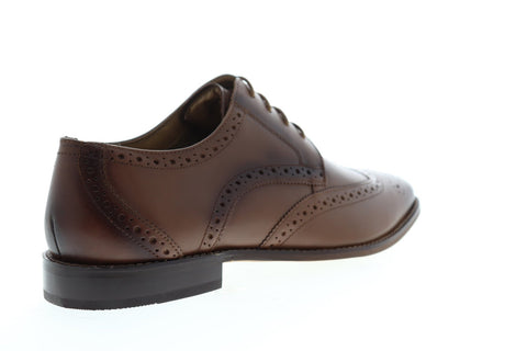 Florsheim Finley II Wingtip Oxford 11837-221 Mens Brown Dress Oxfords Shoes