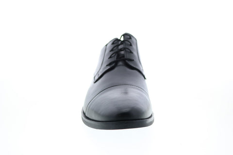 Florsheim Matera 11840-001 Mens Black Leather Oxfords & Lace Ups Cap Toe Shoes
