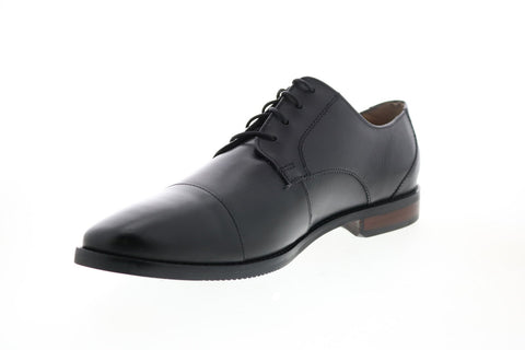 Florsheim Matera 11840-001 Mens Black Leather Oxfords & Lace Ups Cap Toe Shoes