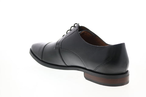 Florsheim Matera 11840-001 Mens Black Leather Oxfords & Lace Ups Cap Toe Shoes