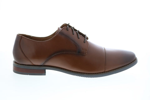 Florsheim Matera 11840-221 Mens Brown Leather Oxfords & Lace Ups Cap Toe Shoes