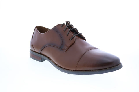 Florsheim Matera 11840-221 Mens Brown Leather Oxfords & Lace Ups Cap Toe Shoes