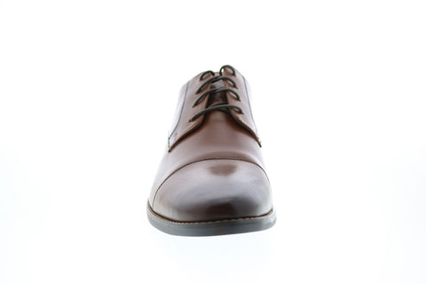Florsheim Matera 11840-221 Mens Brown Leather Oxfords & Lace Ups Cap Toe Shoes