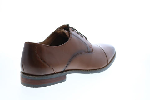 Florsheim Matera 11840-221 Mens Brown Leather Oxfords & Lace Ups Cap Toe Shoes