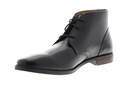 Florsheim Matera Chukka 11861-001 Mens Black Leather Chukkas Boots Shoes