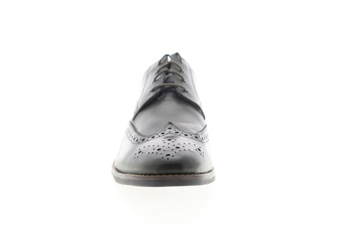 Florsheim Matera II Wing 11878-020 Mens Gray Leather Wingtip Oxfords Shoes