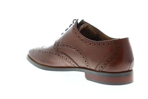 Florsheim Matera II Wing 11878-200 Mens Brown Leather Dress Oxfords Shoes
