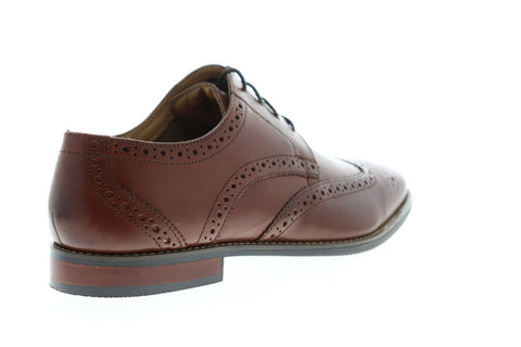 Florsheim Matera II Wing 11878-200 Mens Brown Leather Dress Oxfords Shoes