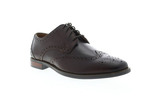 Florsheim Matera II Wing 11878-202 Mens Brown Leather Dress Lace Up Oxfords Shoes