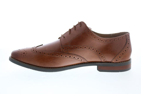 Florsheim Matera II 11878-257 Mens Brown Leather Oxfords & Lace Ups Wingtip & Brogue Shoes