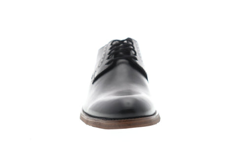 Florsheim Marengo Plain Toe Mens Black Leather Casual Dress Oxfords Shoes