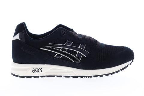Asics Gel Saga 1191A125-001 Mens Black Mesh Lace Up Low Top Sneakers Shoes