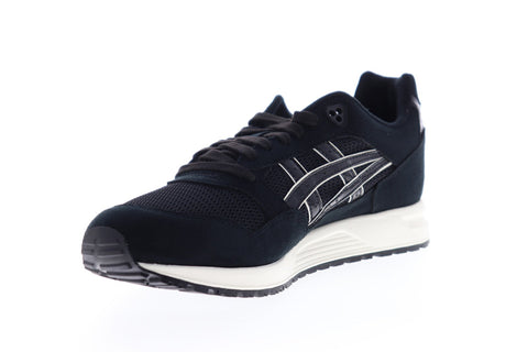 Asics Gel Saga 1191A125-001 Mens Black Mesh Lace Up Low Top Sneakers Shoes
