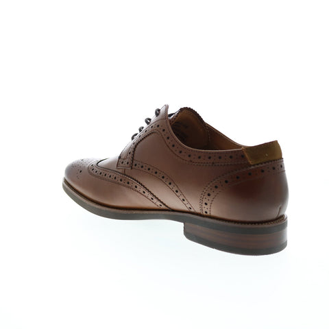 Florsheim Upscale Wingtip Oxford Mens Brown Leather Wingtip & Brogue Shoes