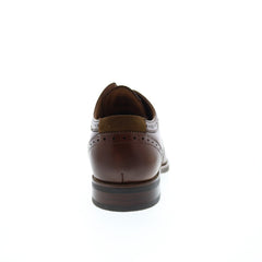 Florsheim Upscale Wingtip Oxford Mens Brown Leather Wingtip  display picture 1