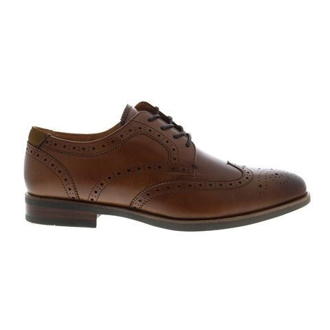 Florsheim Upscale Wingtip Oxford Mens Brown Leather Wingtip & Brogue Shoes