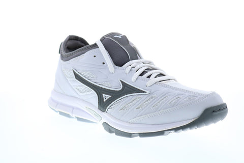 Mizuno Players Trainer 2 11GT175001 Mens White Athletic Baseball Shoes