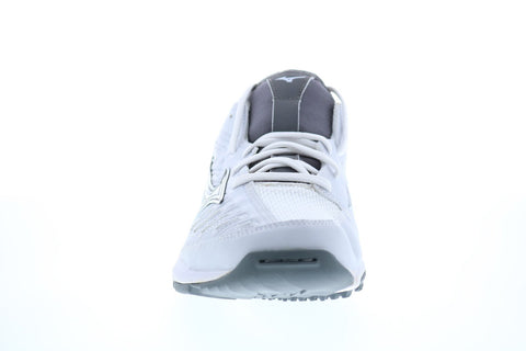 Mizuno Players Trainer 2 11GT175001 Mens White Athletic Baseball Shoes
