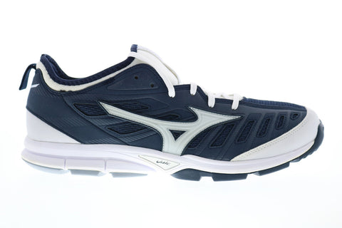 Mizuno Players Trainer 2 11GT175051 Mens Blue Athletic Baseball Shoes