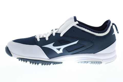 Mizuno Players Trainer 2 11GT175051 Mens Blue Athletic Baseball Shoes