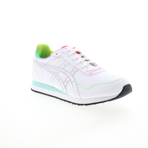 Asics Tiger Runner 1203A167-100 Mens White Lifestyle Sneakers Shoes