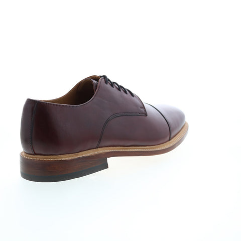 Florsheim Annuity Mens Burgundy Leather Oxfords & Lace Ups Cap Toe Shoes