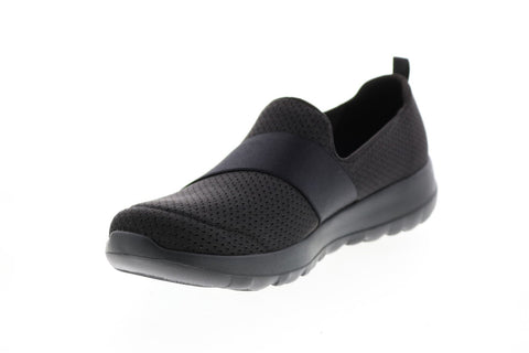 Skechers Go Walk Joy Dream Lights 124093 Womens Black Athletic Walking Shoes