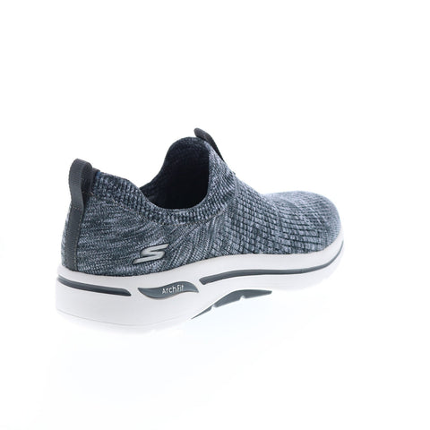 Skechers Go Walk Arch Fit Rainbow Sunrise Womens Gray Athletic Walking Shoes