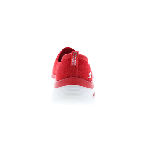 Notitie plaats selecteer Skechers Go Walk Hyper Burst Grand Smile Womens Red Athletic Walking S -  Ruze Shoes