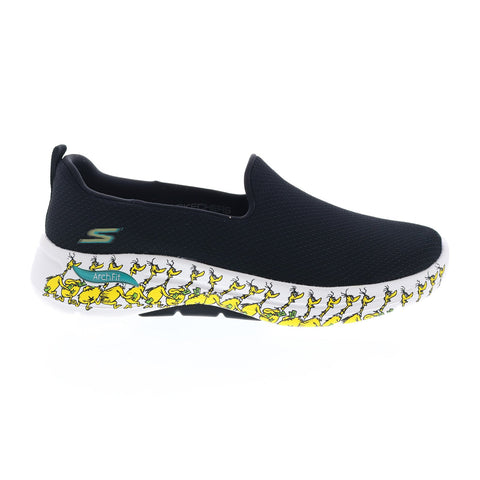 Skechers Go Walk Arch Fit Green Belly Dr. Seuss Womens Black Athletic Shoes
