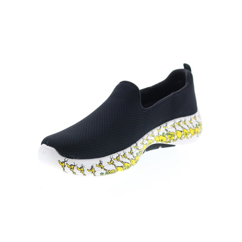 Skechers Go Walk Arch Fit Green Belly Dr. Seuss Womens Black Athletic Shoes