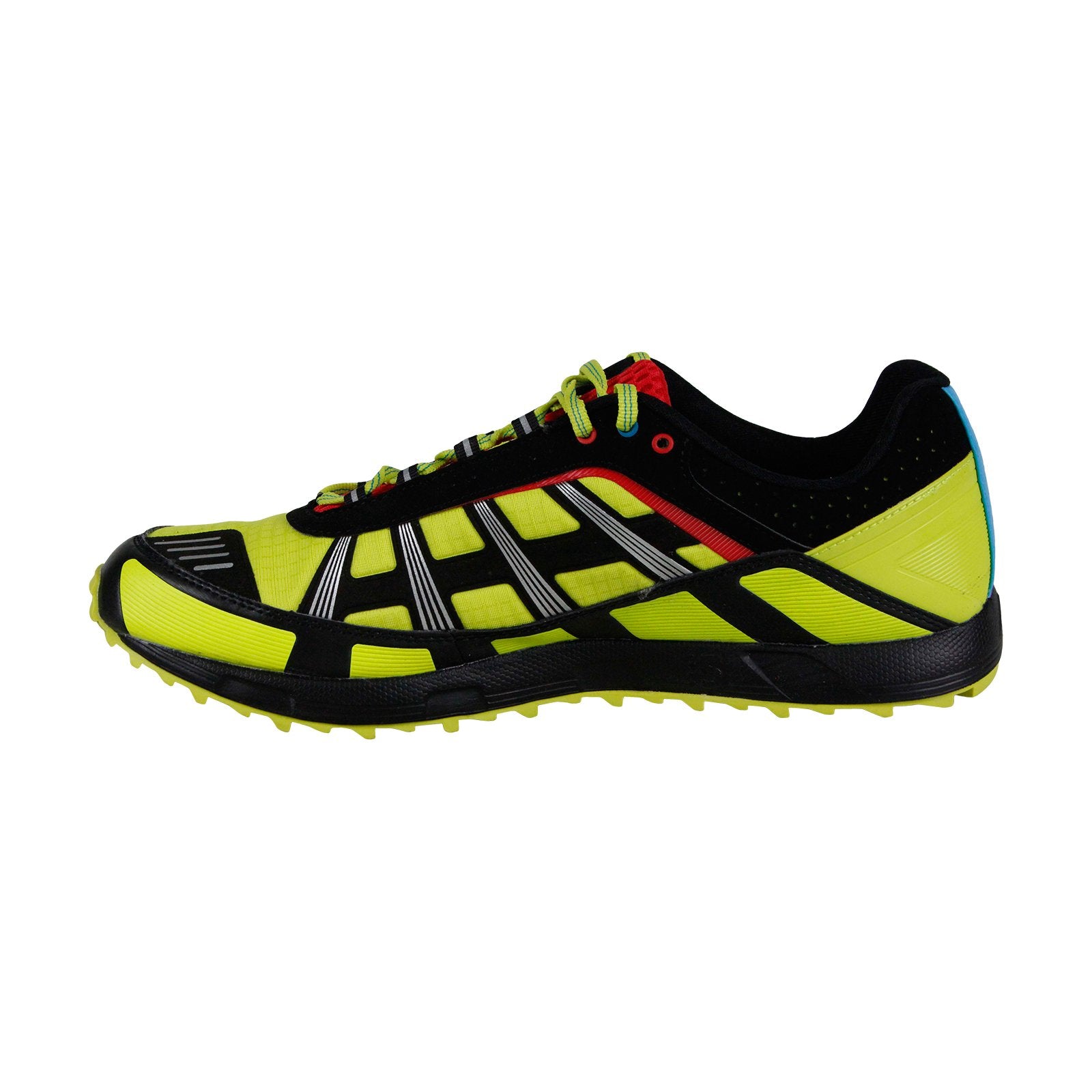 Salming Trail T2 1280034-9101 Mens Yellow Mesh Lace Up Athletic
