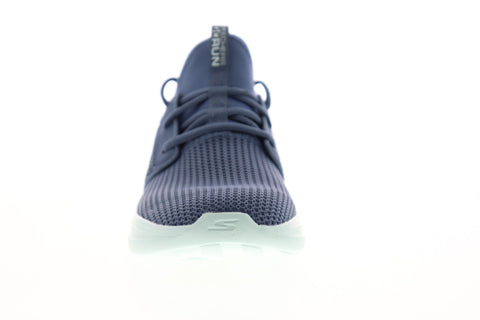 Skechers Gorun Fast Quick Step 128010 Womens Blue Low Top Athletic Running Shoes