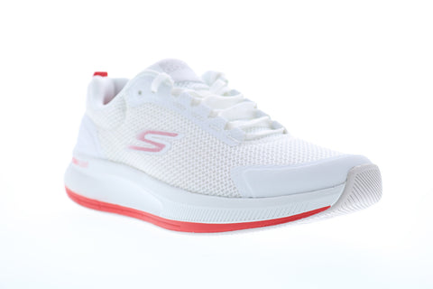 Skechers GOrun Pulse Validate 128077 Womens White Mesh Athletic Running Shoes