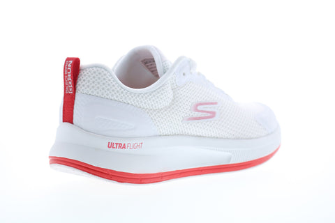 Skechers GOrun Pulse Validate 128077 Womens White Mesh Athletic Running Shoes